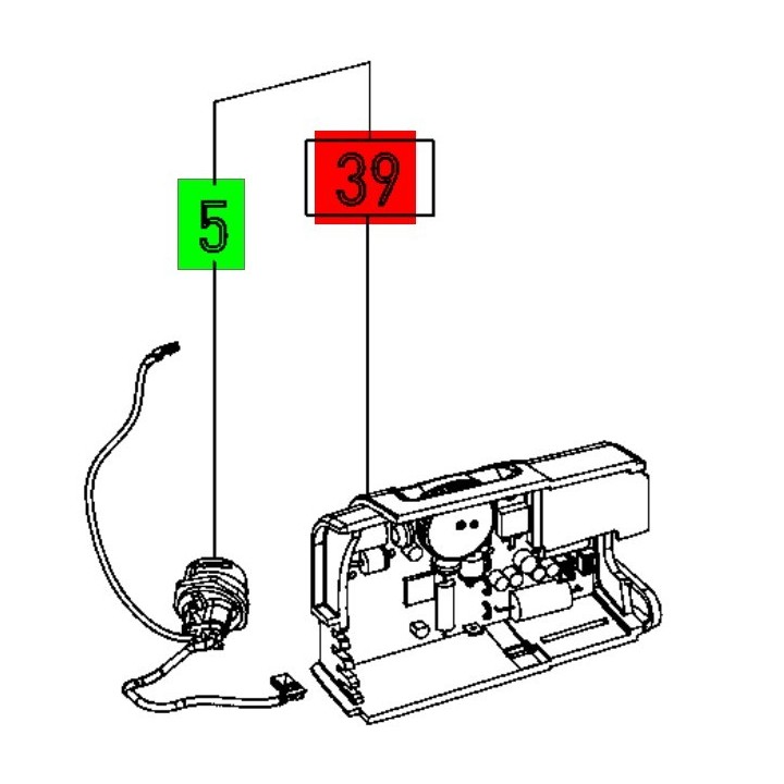Electronique Festool TQ 55 Q, TS 55 RQ - 491726