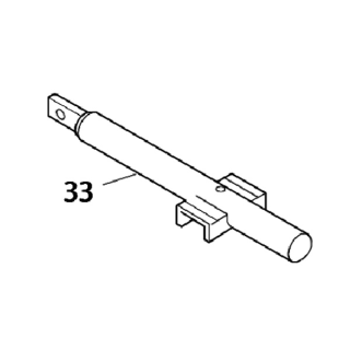 Tige scie sabre Makita JR3030 - 168326-7