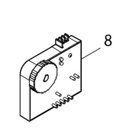 Contrôleur de vitesse défonceuse Makita RP2303FC - 620H06-6