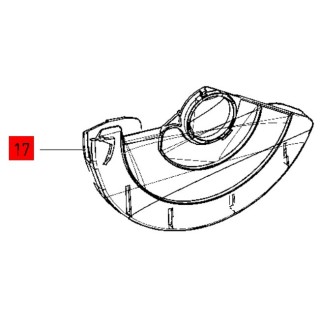 Carter de protection scie KS 120 EB, KS 88 E - FESTOOL - 470655, 10037697