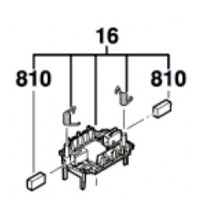 Porte balais complet Bosch 2609005884