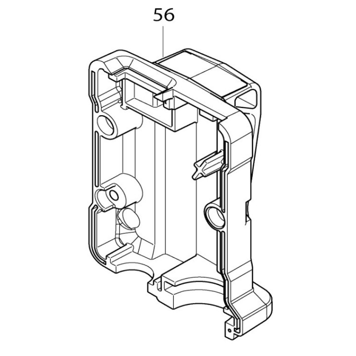 CARCASSE INTERRUPTEUR DUP362 - Makita - 183B76-5