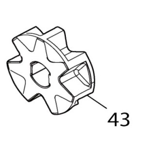 Pignon 7 dents Makita DUC150 - 227947-5