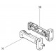 Jeu de poignée d'interrupteur Makita HM1400 - 181906-2