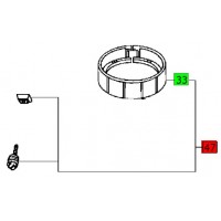 BAGUE D'INTERRUPTEUR RO 150 E - FESTOOL - 492208