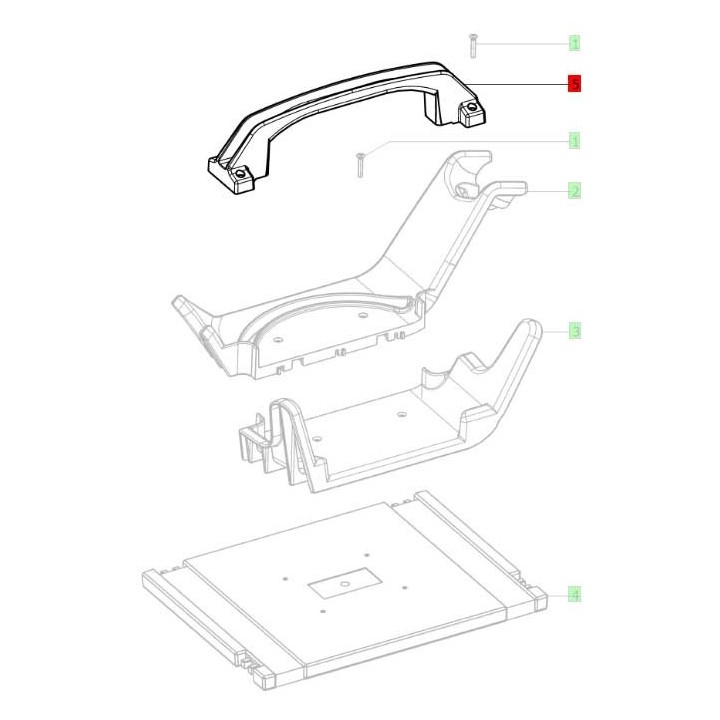 Poignée porte ponceuse planex Festool WHR / CT - LHS 225 - 476668
