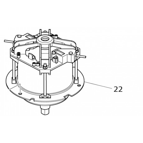 Moteur tondeuse Makita DLM380 - 629433-6, 629118-4