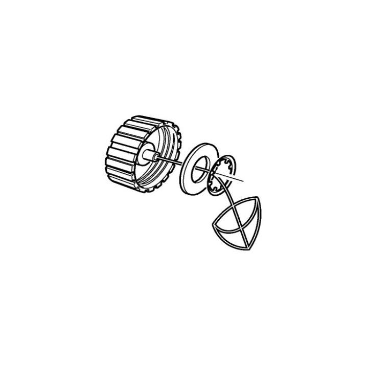 Bouchon de réservoir Makita PS-2, PS-3, PS-34, PS-36, PS-4, PS-41, DCS4610, PS45 - 010114063
