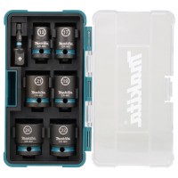 Coffret de 6 douilles visseuses à chocs - Makita - B-69733, E-16592