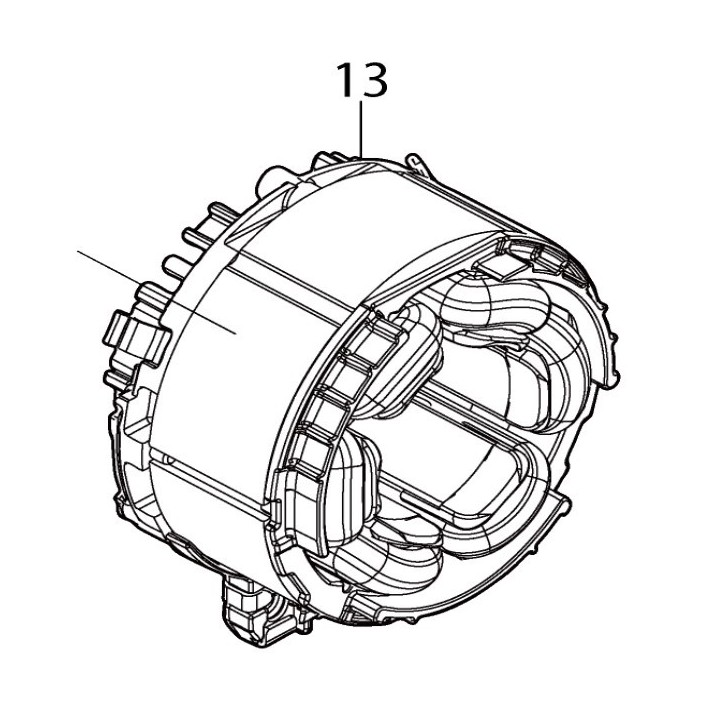 Stator perceuse-visseuse Makita DDF485, DHP485 - 629372-0