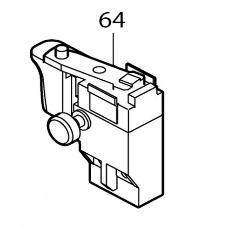 Interrupteur Makita 6842, 6843, 6844 - SGEL206CR-1 - 650590-9