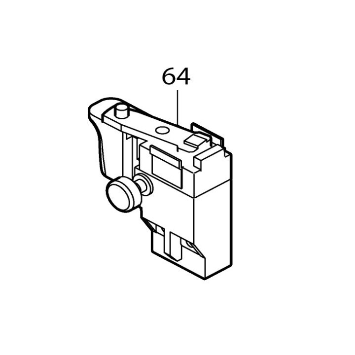 Interrupteur Makita 6842, 6843, 6844 - SGEL206CR-1 - 650590-9