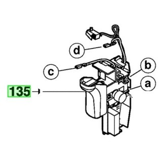 Interrupteur perforateur AEG - KH 28 SUPER XE - 760452001