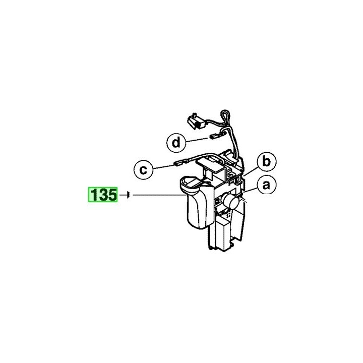 Interrupteur perforateur AEG - KH 28 SUPER XE - 760452001