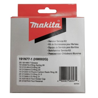 Kit de joint perforateur Makita HM002G - 191N77-1