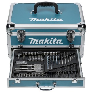 Coffret aluminium + 70 pcs accessoires - Makita - 196635-4