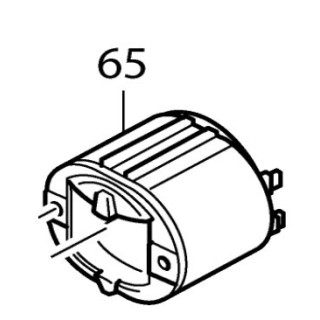 Inducteur scie Makita 5103R, 5104S - 596318-0