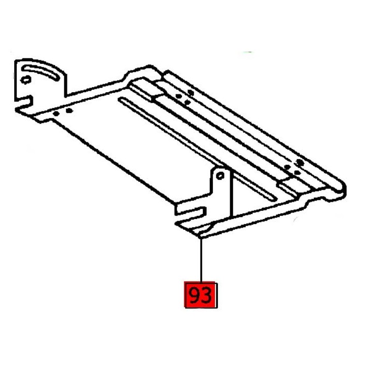 Plaque de guidage ATF 55 E VOLLST.
