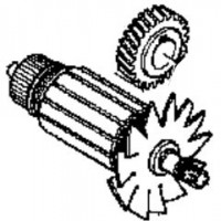 Induit & pignon pour tronçonneuse à métaux 2414
