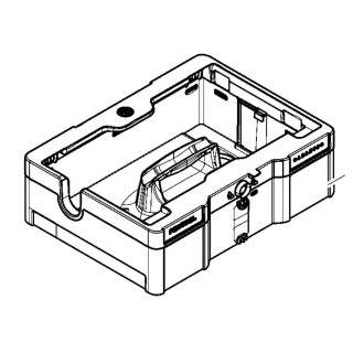 Coffret supérieur avec poignée aspirateur Festool CTLC SYS I, CTMC SYS I- 10567352