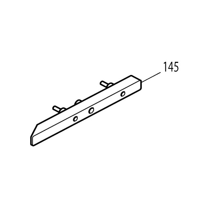 TALON AMOVIBLE DROIT - Makita - 154578-6