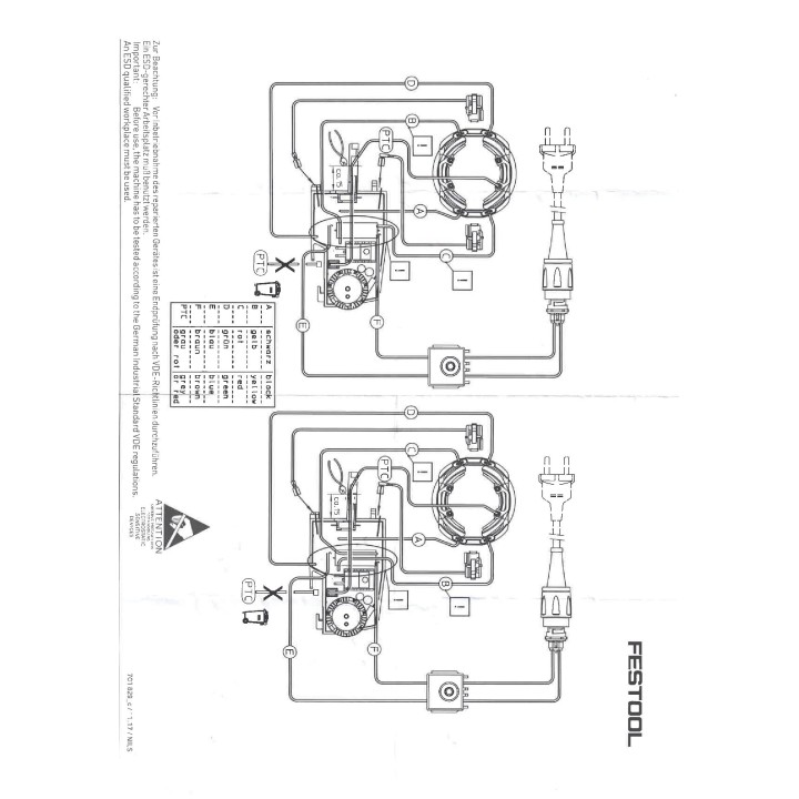 Carte électronique Rotex RO 150 FEQ - FESTOOL - 493405