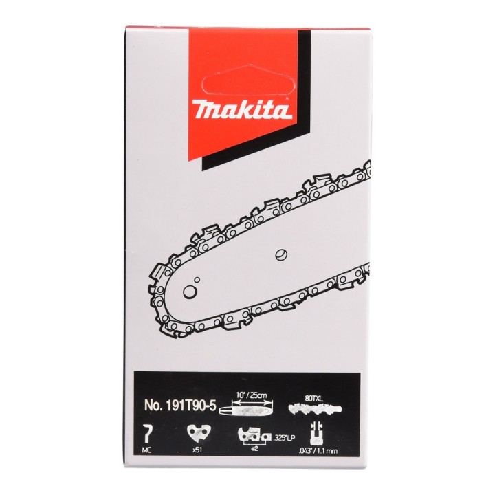 Chaîne 30cm - 0,043" (1,1 mm) - .325"LP - Makita - 191T90-5