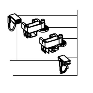 Jeu de charbons Festool OS 400 E, OS 400 EQ - 500219