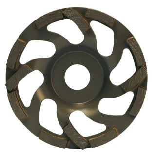 Plateau diamant de surfaçage Ø125mm - Meuleuse - Béton, Epoxy - PNZ125