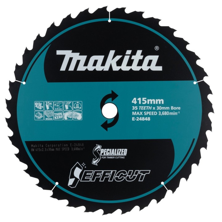 Lame de scie circulaire 415 x 30 mm 35 dents - Makita - E-24848