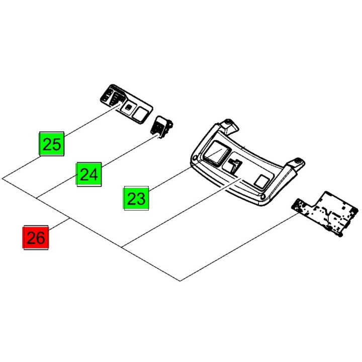 Carte électronique, diaphragme CTL I EU - Festool - 204749