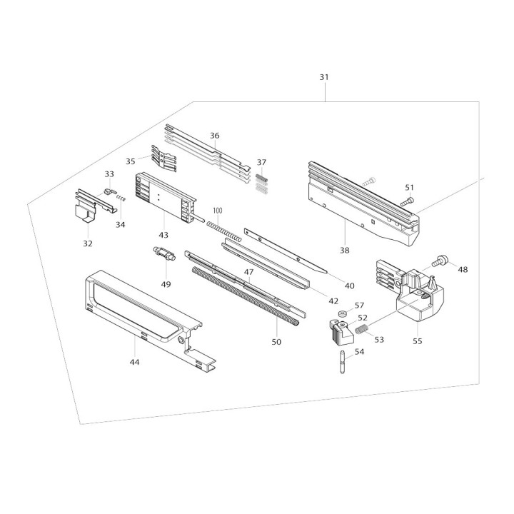 Chargeur complet Makita PT354D - 135897-9