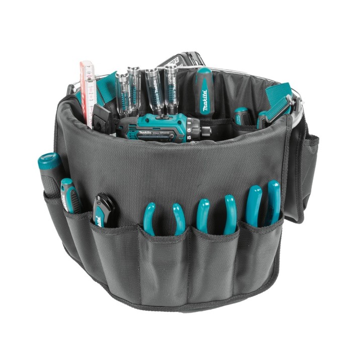 Sacoche range outils avec poches pour seau - Makita - E-15497