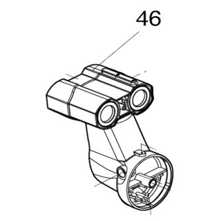 Bras de support complet - Makita - LS1017L, LS1018L - JM23100330, JM00000415