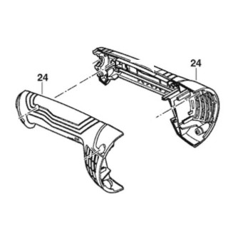 Jeu de poignée Bosch 160513218U