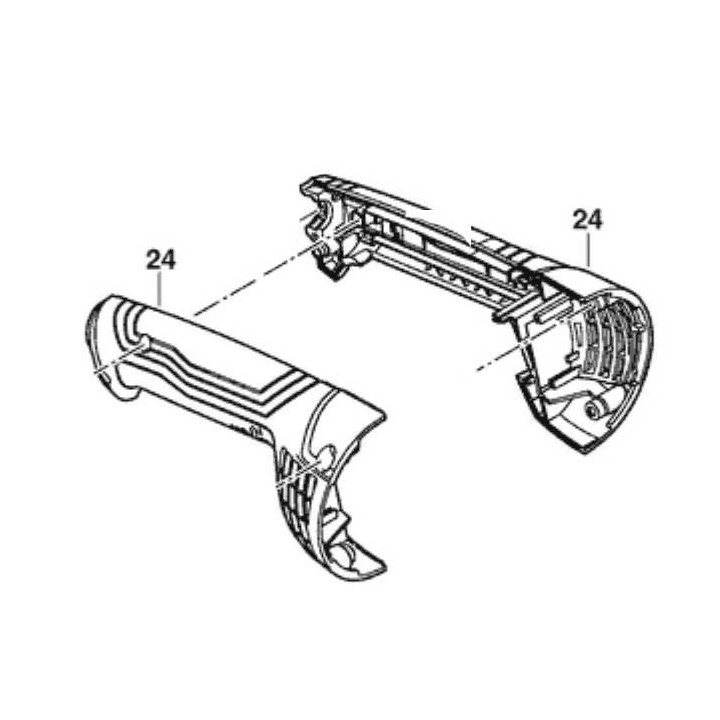 Jeu de poignée Bosch 160513218U