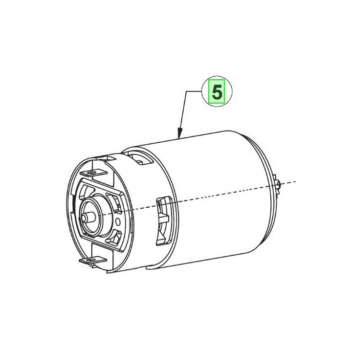 Moteur perceuse-visseuse Ryobi R18 PD2, R18 DD2 - 5131041971