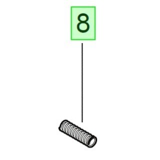 Ressort tige de piston riveteuse Milwaukee M18 ONEFPRT - 4931479232