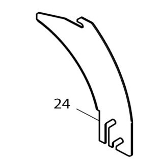 Couteau diviseur Makita 2704 - 345530-7