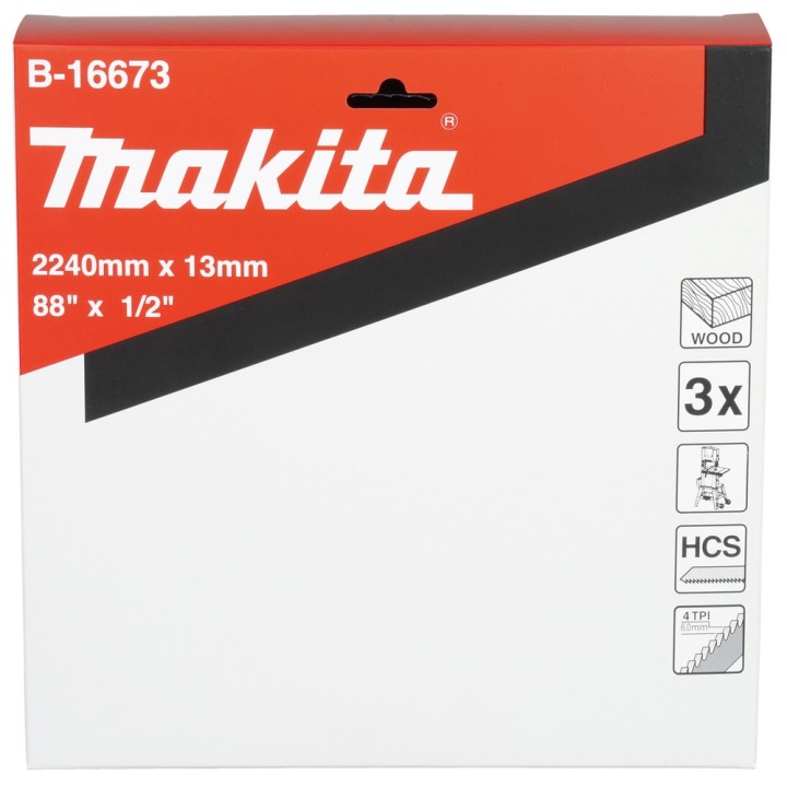 Ruban d'origine 13mm scie à ruban Makita LB1200F - B-16673, JM21080295