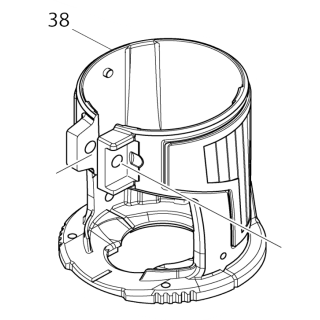 Base affleureuse Makita DRT50, RT0700C - 140739-4, 142403-3