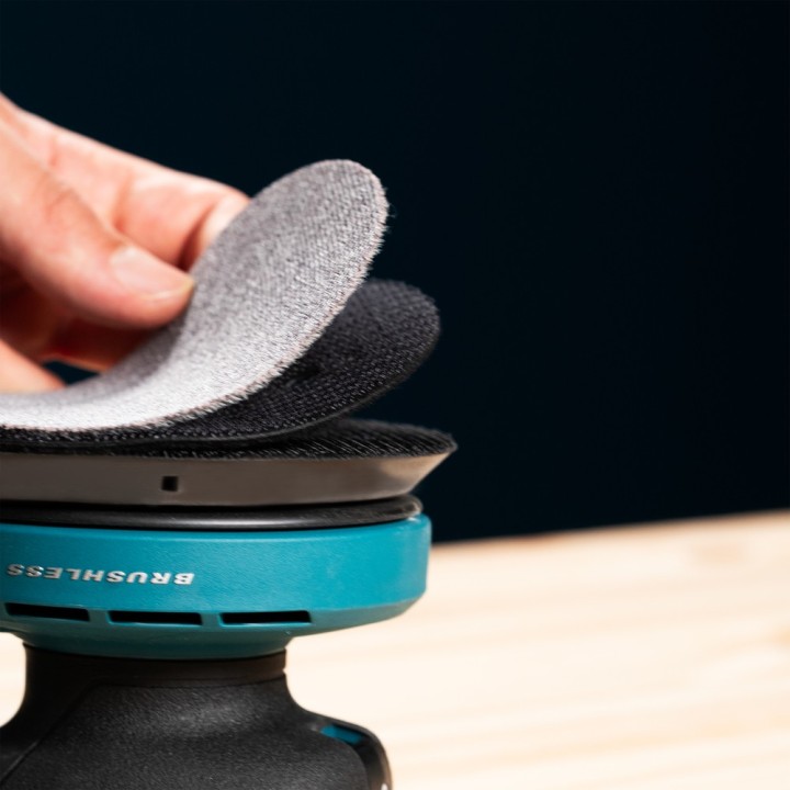 Plateau de protection velcro ponceuse Ø125mm - Makita - D-78704