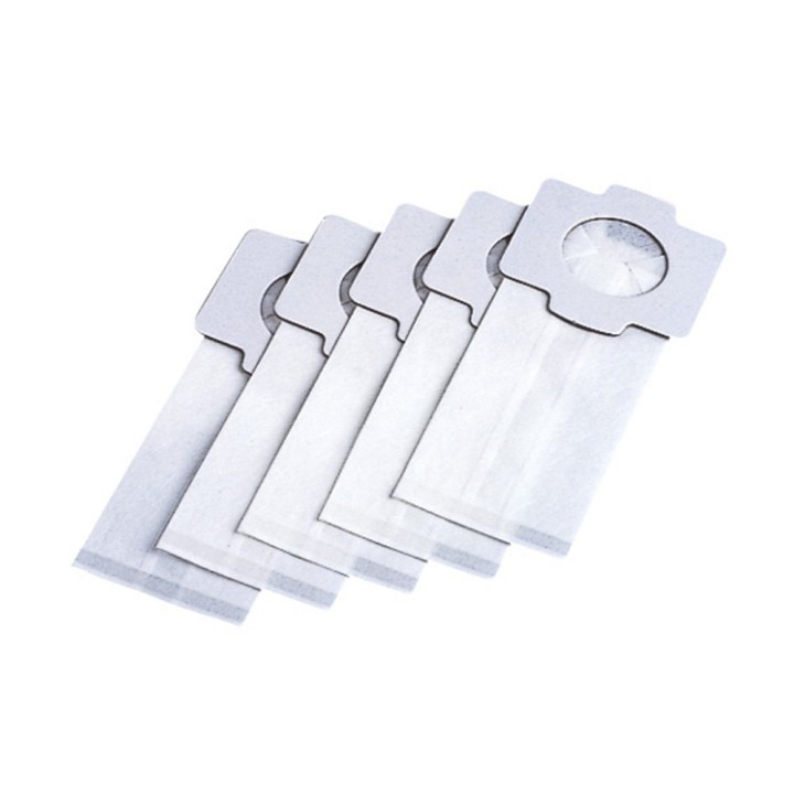 Sacs papier aspirateur balai Makita - 5 pièces - 194566-1, 198745-3