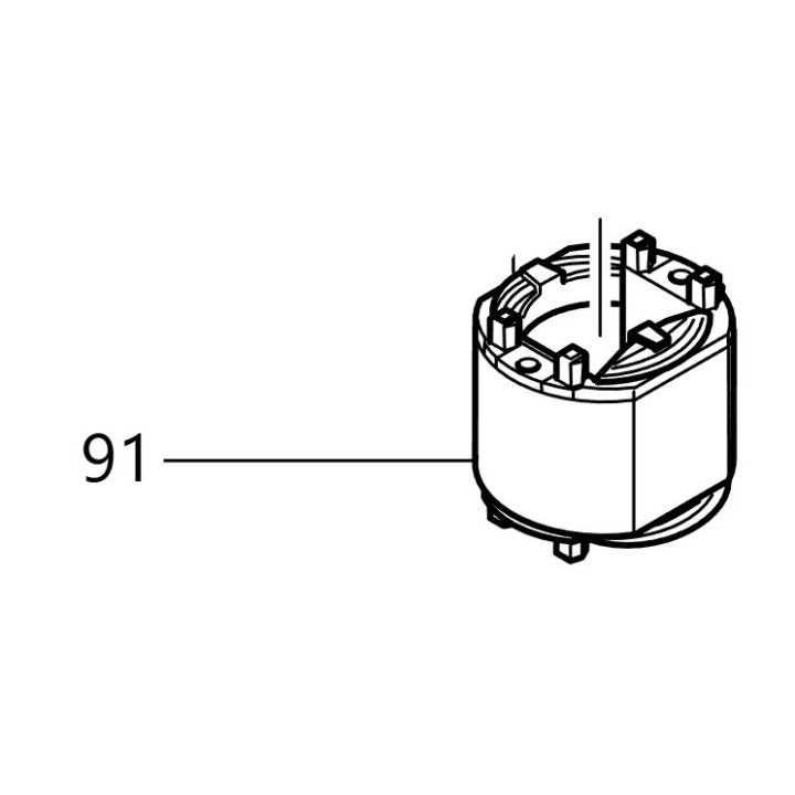 INDUCTEUR HM1100C, HM1130C, HM1140C - Makita - 634283-6, 639007-5