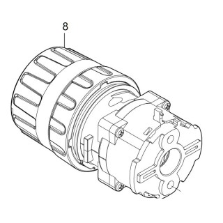 Boîte de vitesse perceuse-visseuse Makita HP488D - 127732-5