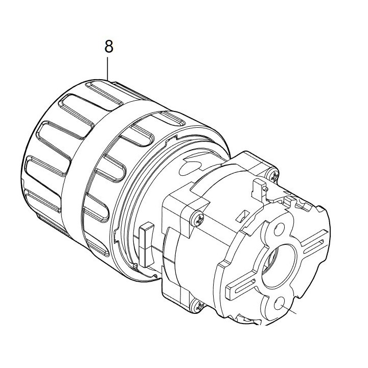 Boîte de vitesse perceuse-visseuse Makita HP488D - 127732-5