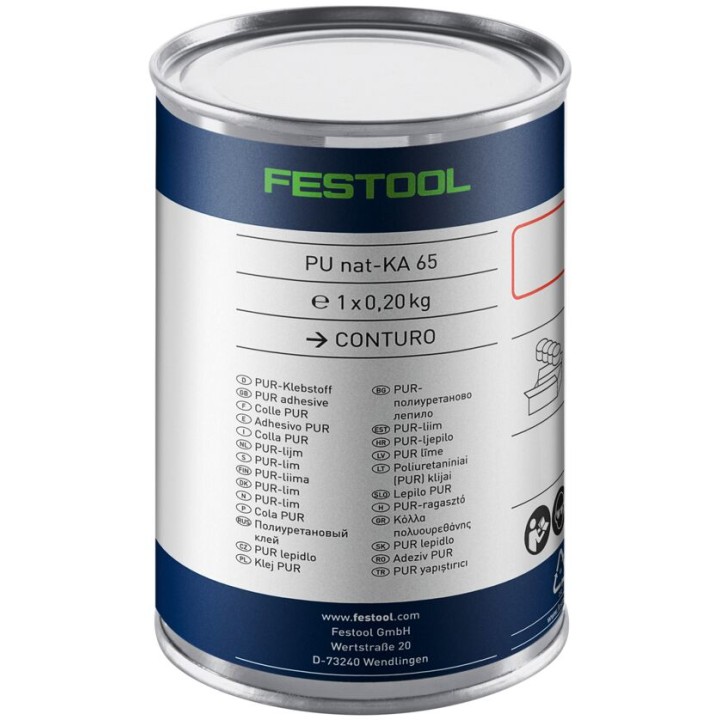 Colle PU transparente PU NAT-KA 65/4 - Festool
