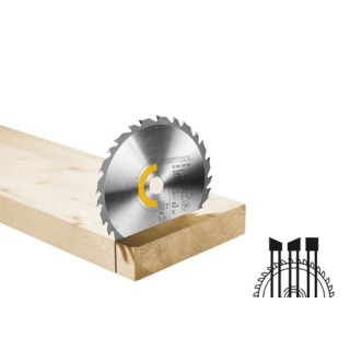 Lame de scie circulaire WOOD UNIVERSAL HW 160x1,6x20 FWW25 - Festool