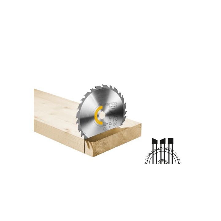 Lame de scie circulaire WOOD UNIVERSAL HW 160x1,6x20 FWW25 - Festool