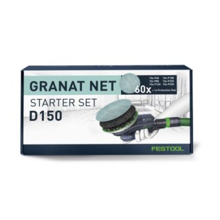 Abrasif maillé Granat Net D150 GR NET-Set - Festool